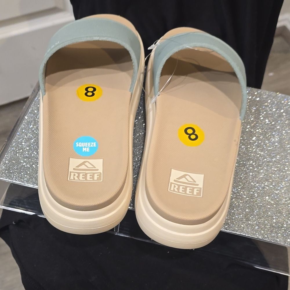 Reef Cushion Bondi Bay Slide Sandal- Frosty - Picture 14 of 14
